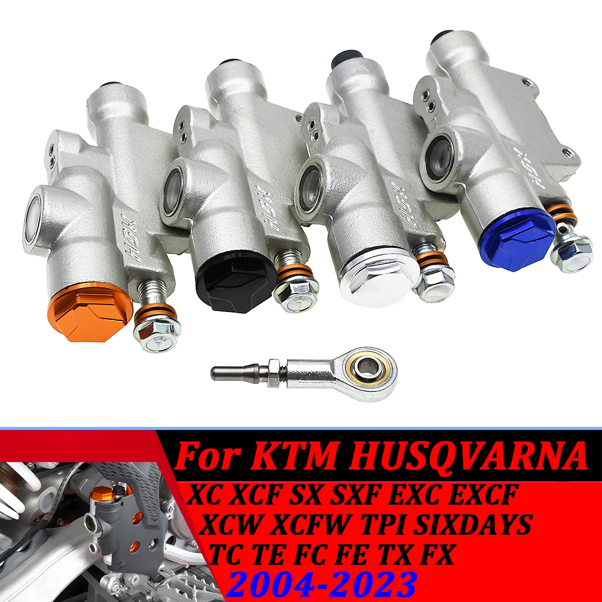 

Motorcycle Rear Brake Master Cylinder Pump Parts For KTM SX XC EXC XCW SX-F XC-F EXC-F XCF-W TPI 125 150 200 250 300 350 450 500
