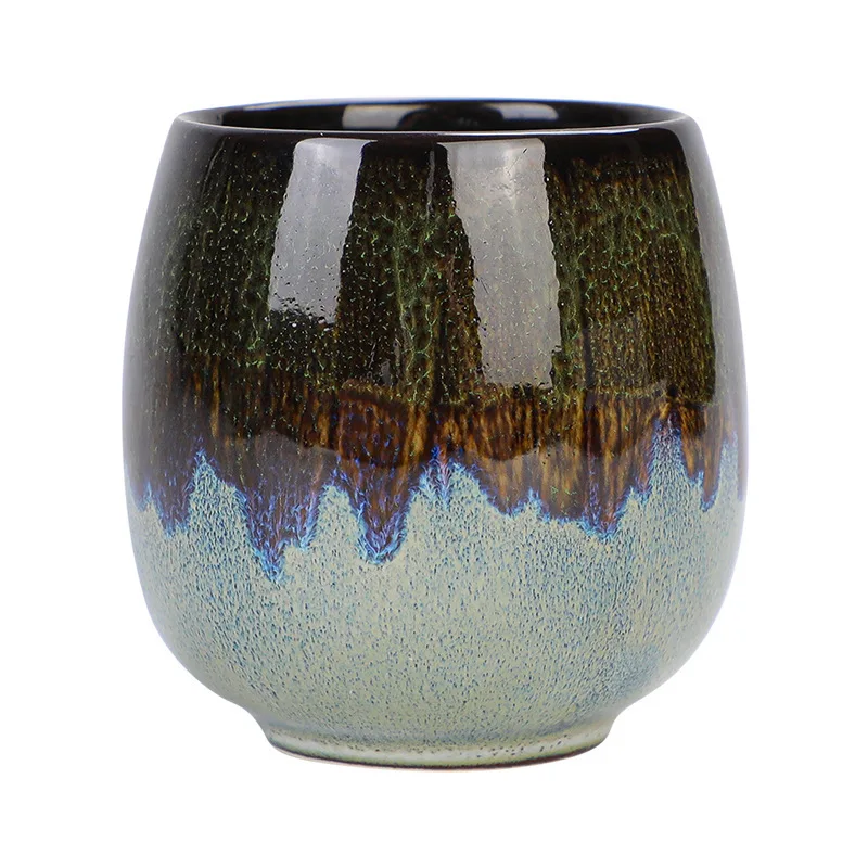 80ml ceramic kiln into espresso cup small creative hand warm spirit owner sample tea cup hair home kitchen mug