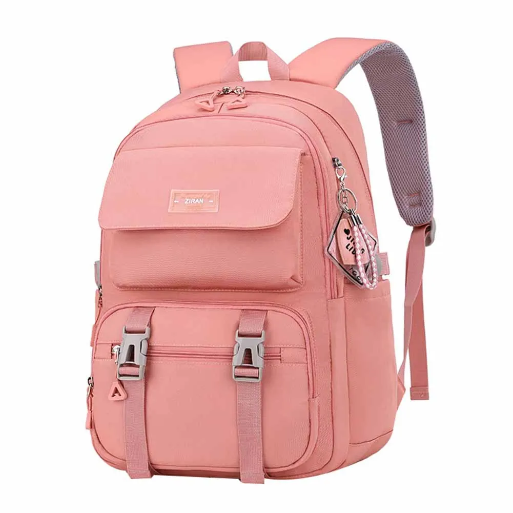 Mochila informal para adolescentes, bolso para ordenador portátil de viaje diario para mujer