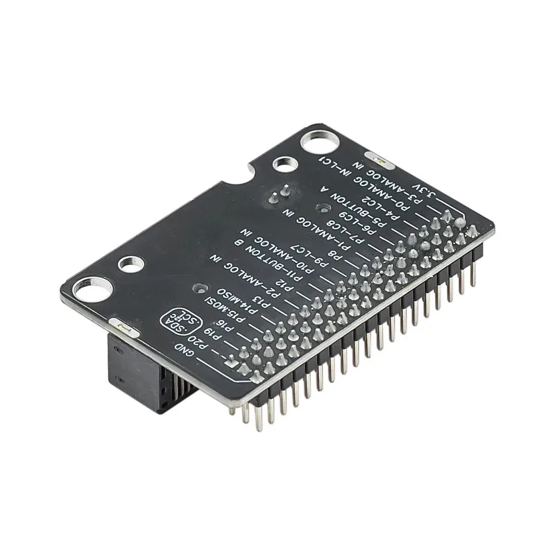 لوحة توسيع Microbit V2 IOBIT V1.0/2.0 اللوحة الأم مايكرو: لوحة محول أفقية بت