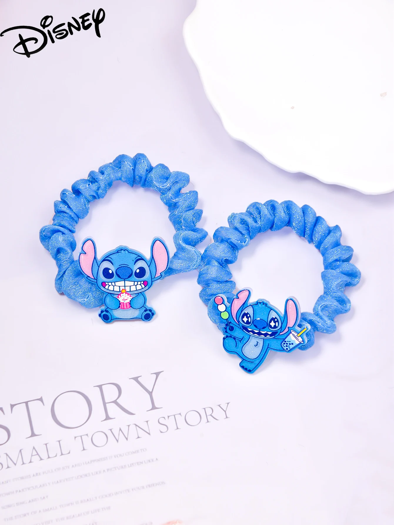 ربطان شعر على شكل أمعاء من سلسلة ديزني ستيتش