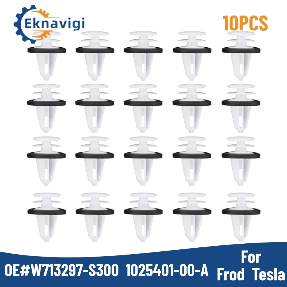 20PCS Door Trim Panel Retainer Clip with Sealer Replacement for Ford W713297-S300 Tesla Model S 1025401-00-A