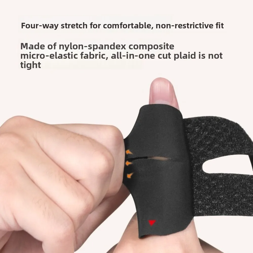

Adjustable Pressure Finger Sleeve Straighten Function Pain Relief Sprain Support Breathable Trigger Finger Splint Healthy Care