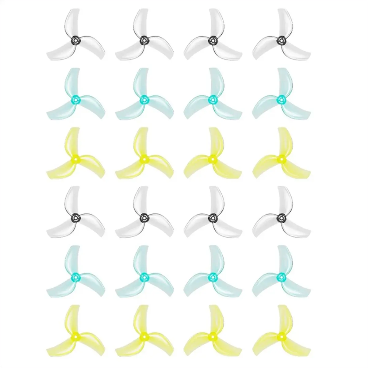 A10I 12Pairs 1611 3-Blades PC Propeller 12CW+12CCW Propeller for RC Pavo Femto Brushless BWhoop FPV Racing Quadcopter D