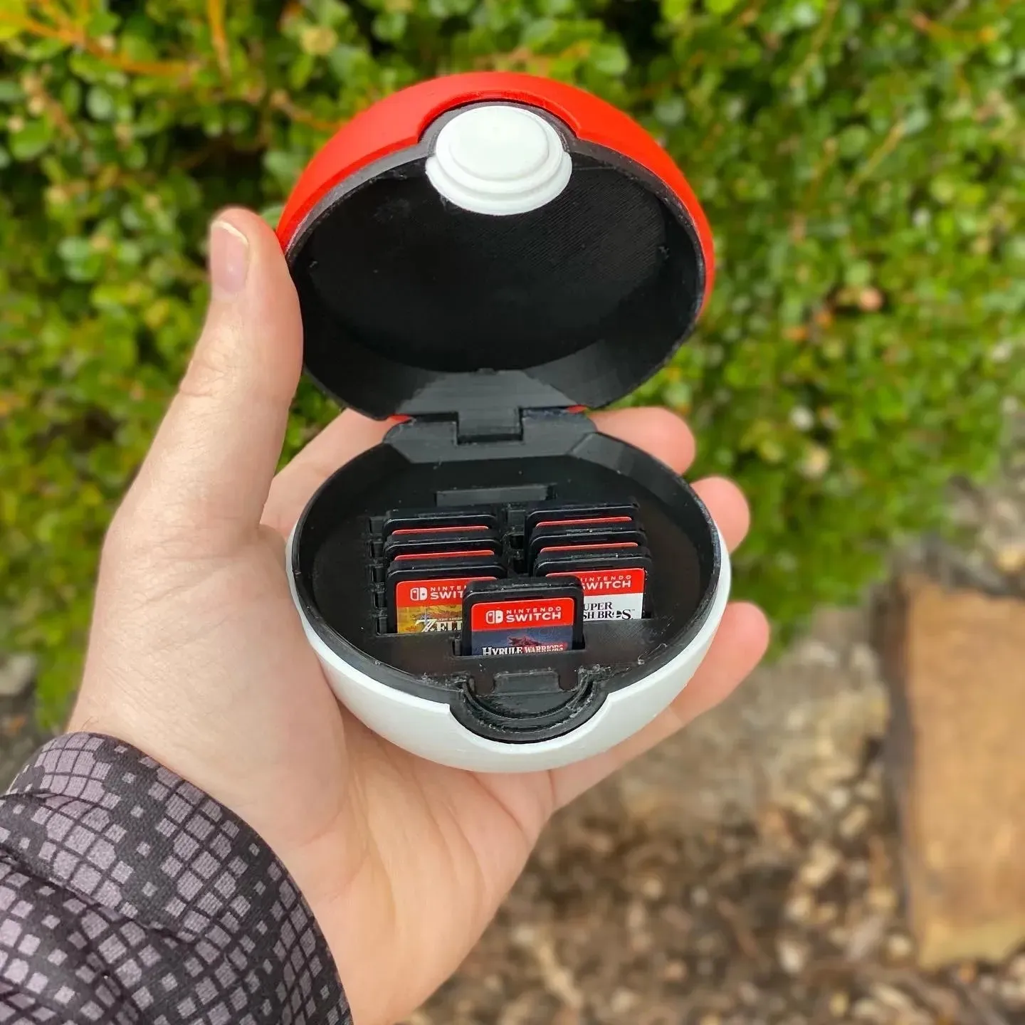 

Чехол для игровых карт Pokemon Pokeball Switch, аниме Nintendo Switch, защитный чехол для хранения игровых карт, коробка для игровых карт с героями мультфильмов, подарки