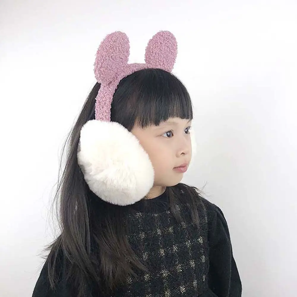 

Soft Cute Cold Protection Ear Lap Winter Plush Earflaps Women Ear Cover Ears Ear Wrap Kids Plush Earmuff