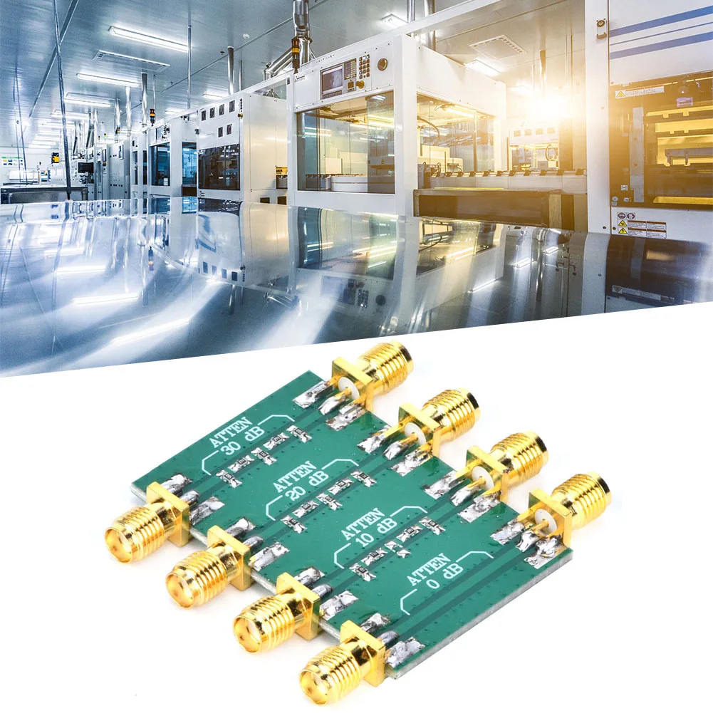 50Ω -4.0GHz -4.0GHz Fixed Attenuator SMA Double Female Head Radio Frequency Attenuator 50Ω Radio Frequency Attenuator