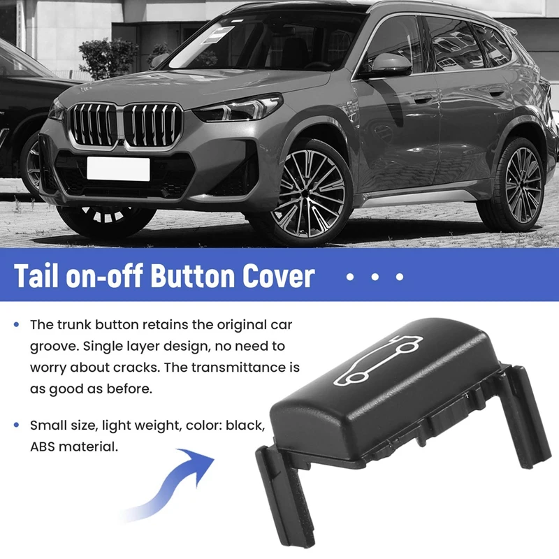 Tailgate Rear Trunk Switch Button Cover For BMW 1 2 3 4 5 6 7 X1 X3 Z4 Series,E81/E82/F22/F23/E90/F30/F32/E60/F10/F11/F01/E84/F2