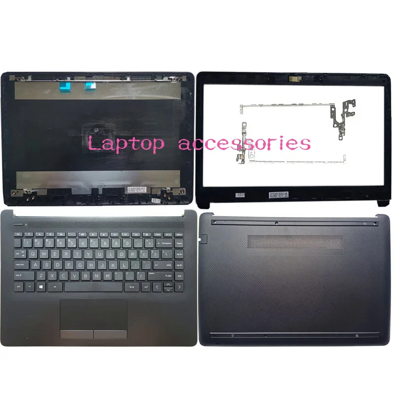 New for HP Pavilion 14-ck 14-dg 240 245 246 G7 laptop LCD back cover/front bezel/us with palmrest upper/bottom case l23160