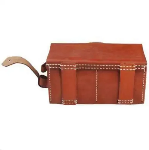 REPRO الحرب العالمية الثانية الإمبراطورية اليابانية Arisaka نوع 38 الجلود الذخيرة الحقيبة إعادة تمثيل العسكرية جمع