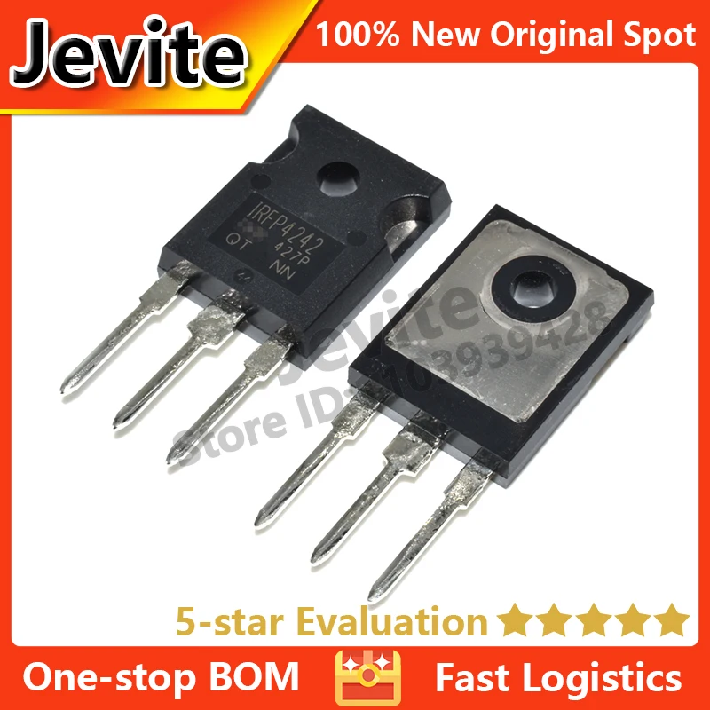 

Jevite 100% New Original electronics Controller 5-10 units/lote IRFP4242 IRFP4242PBF 300V 46A TO-247 MOSFET Transistor