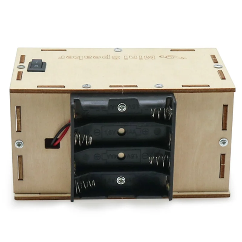 Speaker Science Experiment Electronic Sound Amplifier Builds Your Own Portable Wood Case Bluetooth Speaker Sound