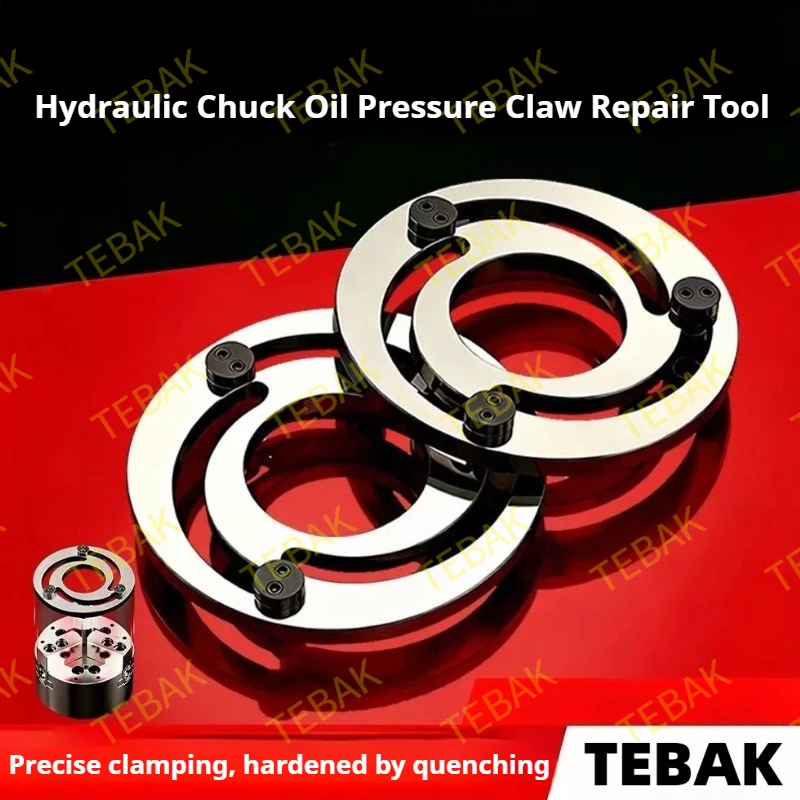 CNC Lathe Chuck Hydraulic Three Jaw Claw Forming Ring Jaw Repairer 4 5 6 8 10 Inches Boring Jaw Tool Part