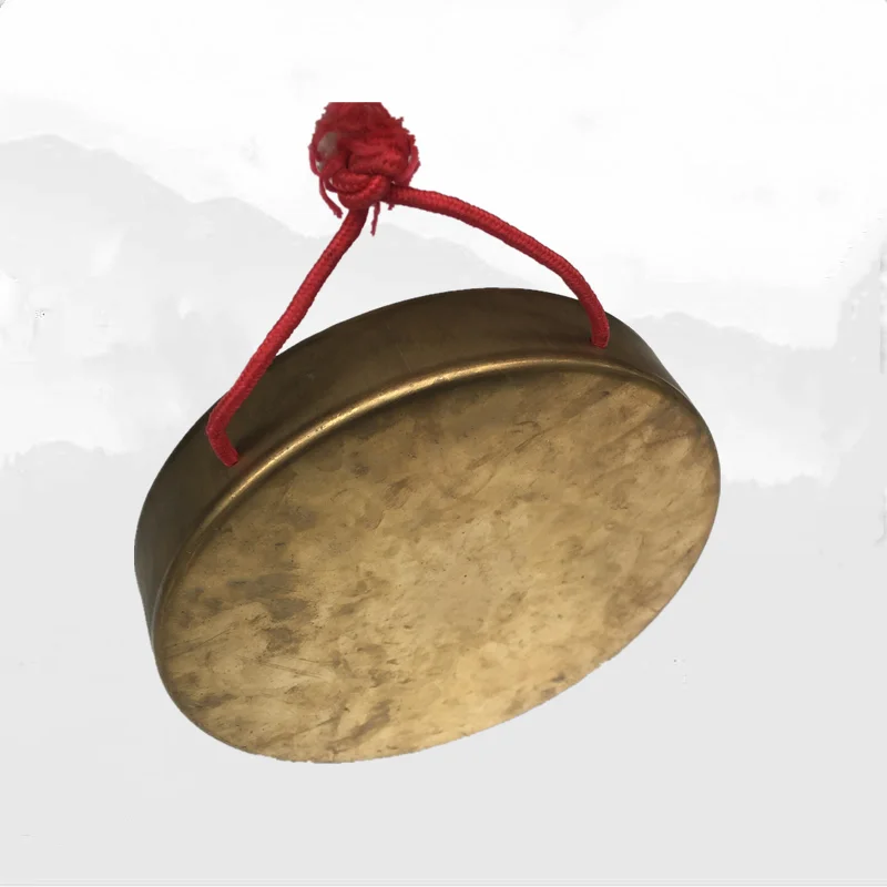 Brass gong, traditional Chinese lion dance gong