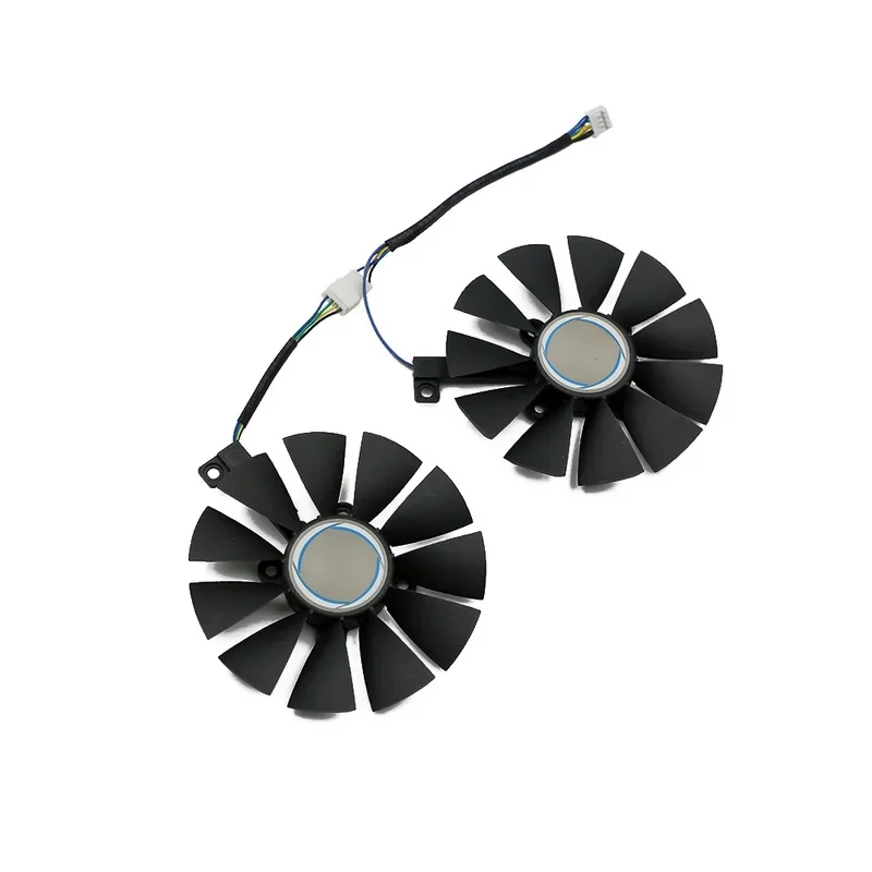 87MM 4Pin GPU Cooling Fan PLD09210S12HH For ASUS Dual GTX1060 1070 RX470 RX480 RX570 Graphics Video Card