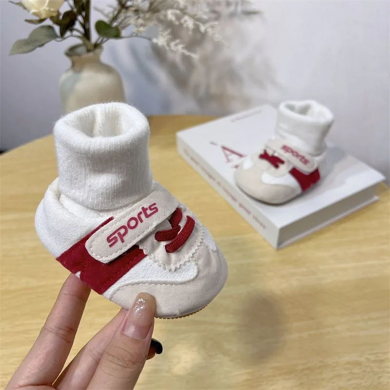 أحذية رياضية سهلة الارتداء للأطفال الرضع والأولاد والبنات مع نعل ناعم غير قابل للانزلاق، نسيج مسامي ونعل خارجي - تصميم مخطط كرتوني للجميع #4