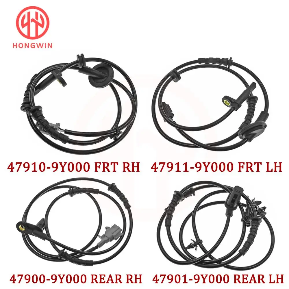 For Nissan Teana I J31 2.0 2.3 3.5 2003 2004 2005 2006 2007 2008 Front Rear LH RH ABS Wheel Speed Sensor 47911-9Y000 47901-9Y000