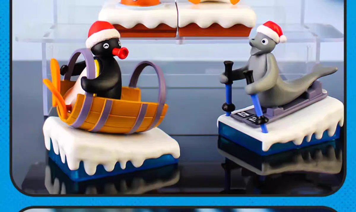 Neue Original Pingu Blind Box Komplette Serie Niedliche Überraschungs-Sammelfiguren Modell Schreibtisch-Dekoration Zubehör Geburtstagsgeschenk – Detail 21