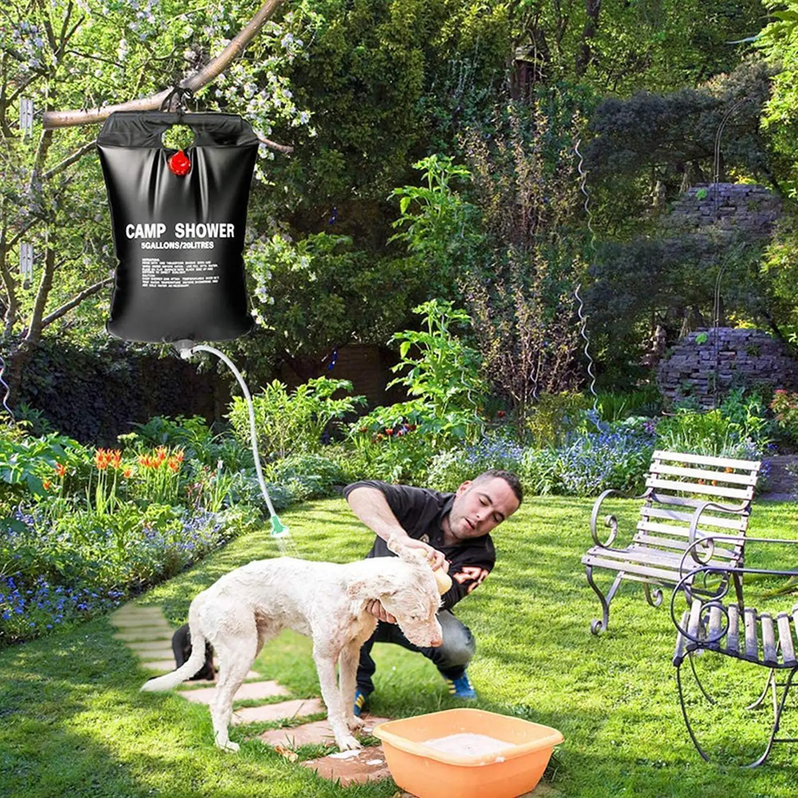 Outdoor Shower Bag Camping Wat - Outdoor Camping Hot Water Heater review and price