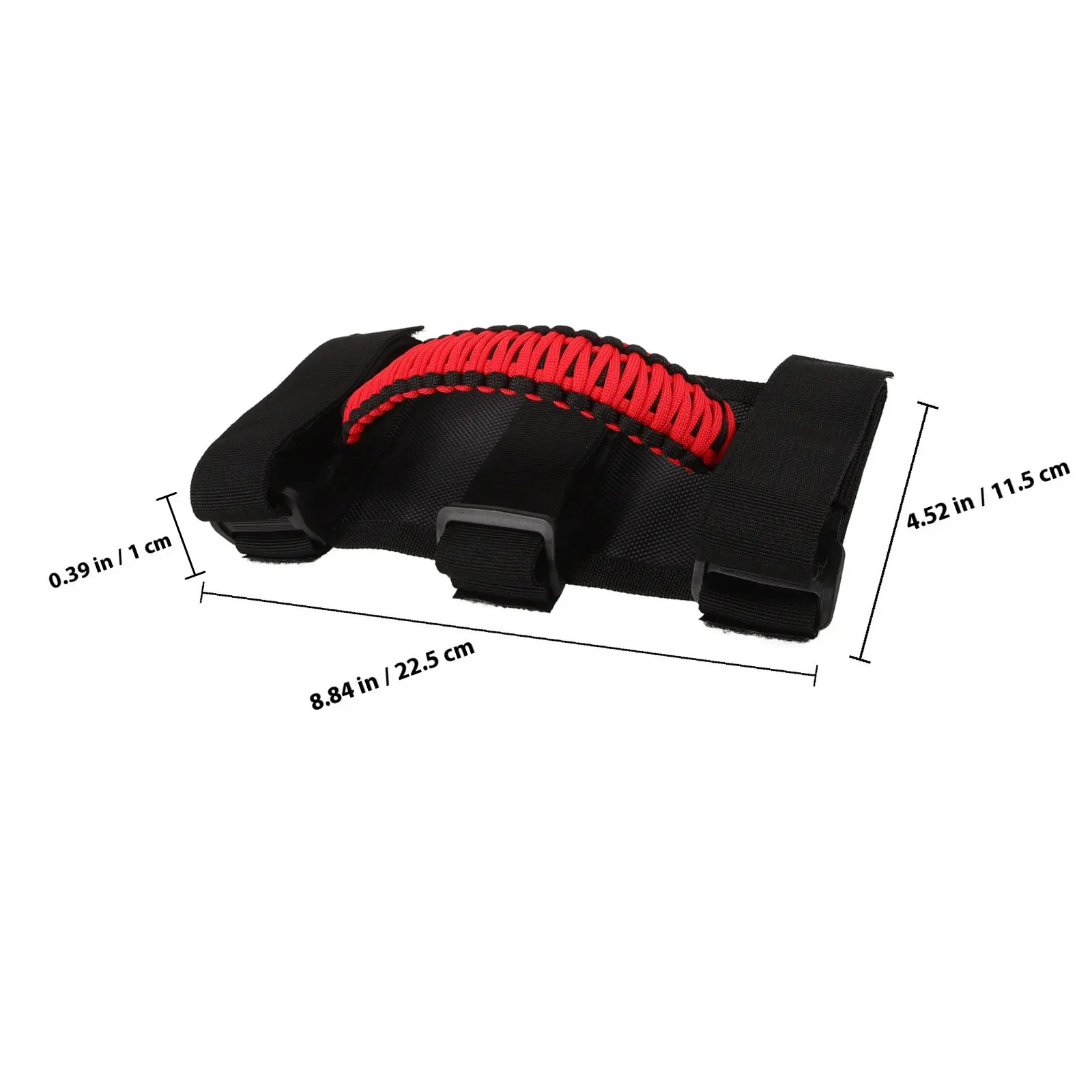 Car Roof Grab Handle Textured Design Easy Install Vehicle Grip Support Safe Offroad Ride Accessory Grab Handle