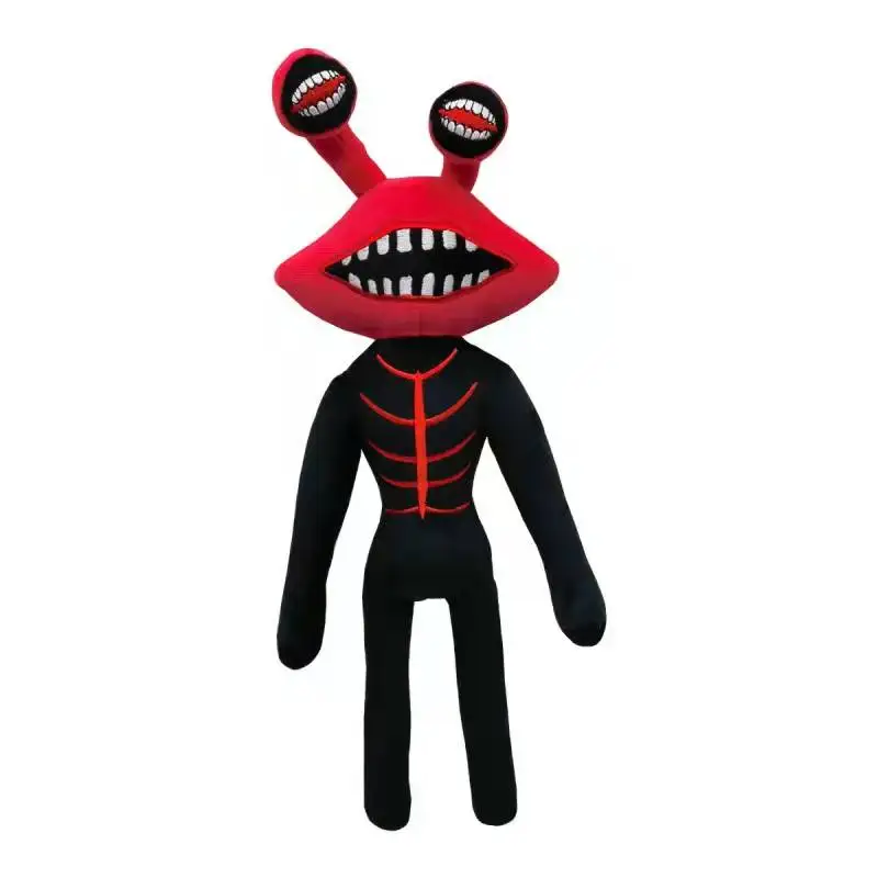 Siren Head Plush Toy para crianças, gato preto e cachorro, Plushie