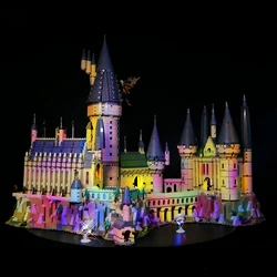 LED Light Set para Harry Potter, Castelo de Hogwart, Compatível com Lego 71043, 16060, Blocos de Construção, Tijolos, Brinquedos lepining, Presentes