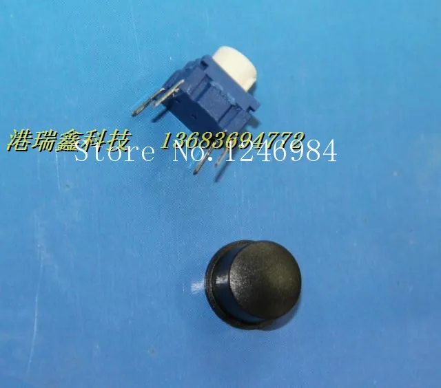 [SA]Denmark MEC black reset switch button switch micro switch 3FTL6 + 1U 09--50pcs/lot