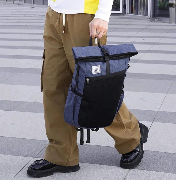 Leichter Faltbarer Outdoor-Sportrucksack mit Großer Kapazität, Wasserdichter Wanderrucksack für Freizeitaktivitäten und Täglichen Gebrauch, Unisex – Detail 19