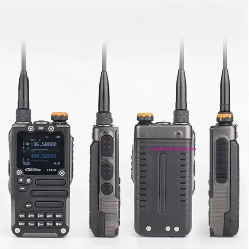 

10Km Ran and Color Screen Handheld Radio with LT-9100 Walkie Talkie Quad Band Remote Camping Interphone