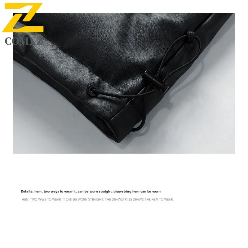 COMXZ Giacca invernale da uomo Moda Trendy Stile con cappuccio Street Look Caldo piumino da sci Gita quotidiana Cappotto imbottito di alta qualità