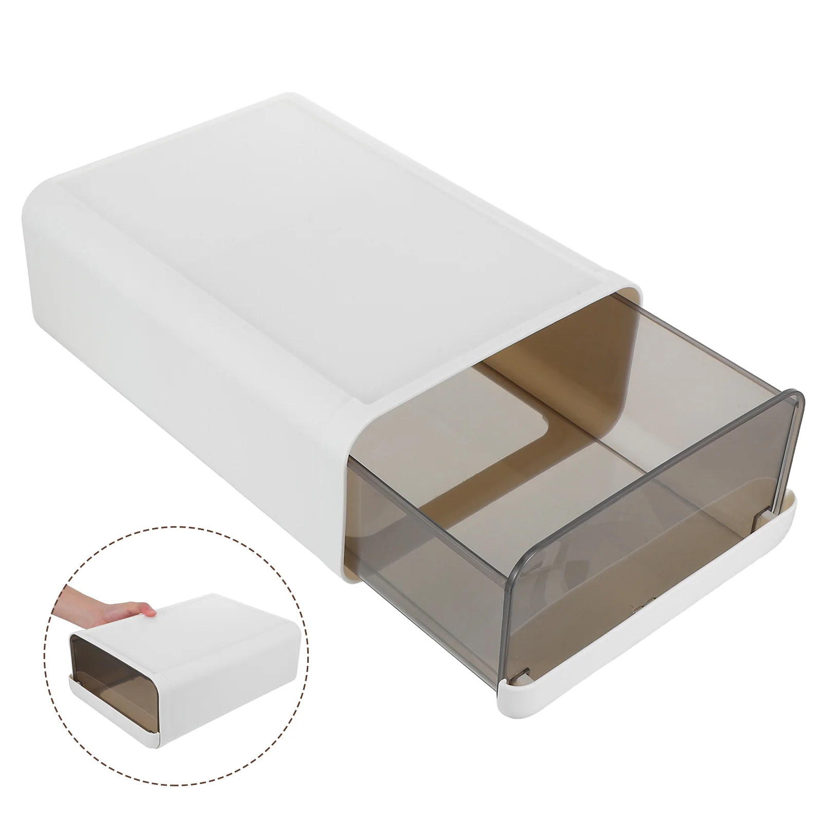 

Underwear Storage Box Plastic Drawer Organizer for Clothes Socks Lingerie Bedroom Foldable Lightweight Space-Saving Sock