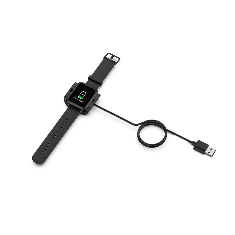 100cm Charging Dock Station USB Charging Cable Data Charger For Hua Mi Amaz fit Bip S 1s A1805 A1916 Smart Watch