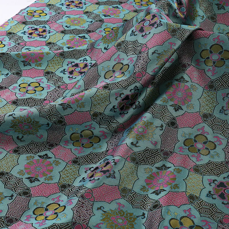 

Cloud Yarn Printed Fabric for Autumn and Winter Jackets Cotton Coats Dresses Printed Fabrics DIY Apparel Sewing Supplies