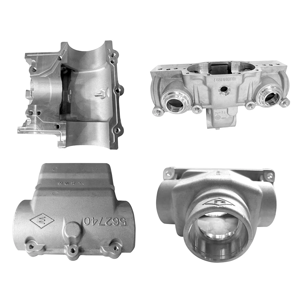 OEM Aluminum Alloy Die Casting Valve Housing Custom CNC Machined Pump Body High Precision Die Cast Mechanical Casting Parts
