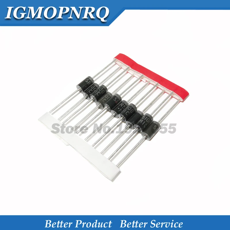 20PCS Schottky Rectifier Diode SR240 SR260 SR360 SR540 SR560 SR2100 SR3100 SR3200 SR5100 SR5150 SR5200 DO-41 DO-27 NEW