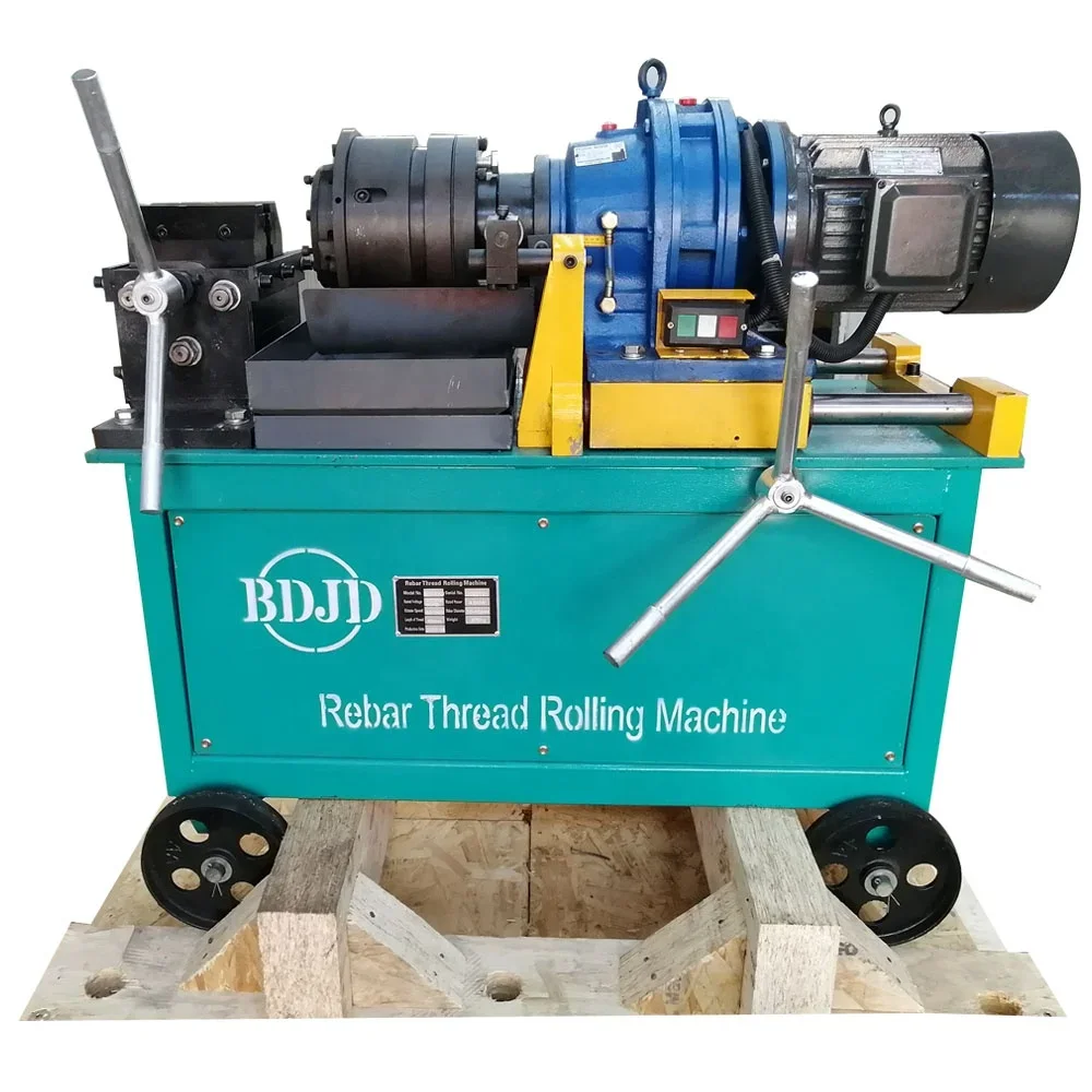 bar threading machine steel rod thread rolling machine rebar thread roller rolling machine