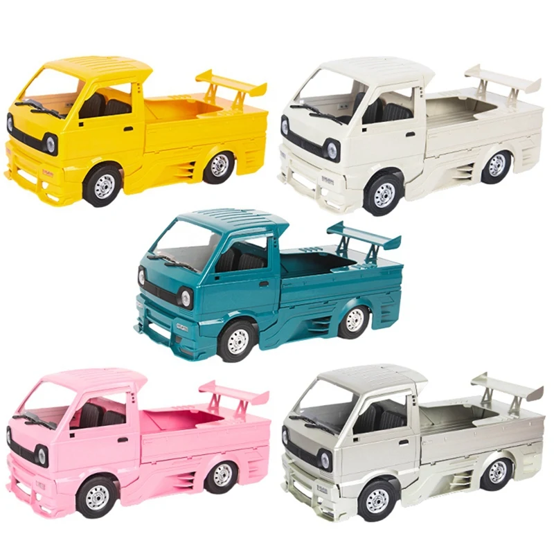 Wide Body Low Lying Large Surrounded Tail Wing Spoiler Set For WPL D12 1/10 RC Car Upgrade Parts Decoration Kit