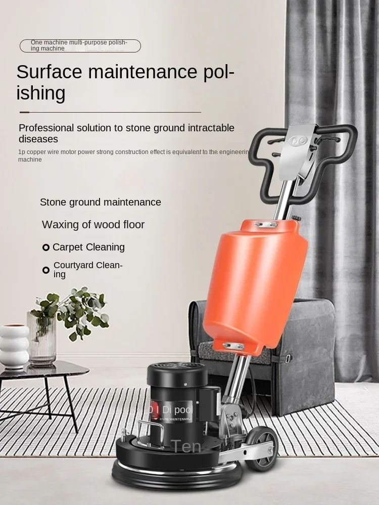 

Tqh Marble Polishing Machine Household Water Mill Stone Crystal Maintenance Ti.le Wood Floor Waxing Carpet Cleaning Machine
