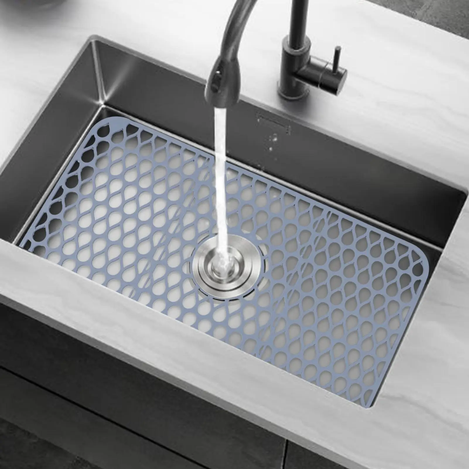 

Silicone Sink Mat,Sink Protectors for Bottom of Kitchen Sink,Kitchen Sink Accessory,Heat Resistant dishes drying Mats