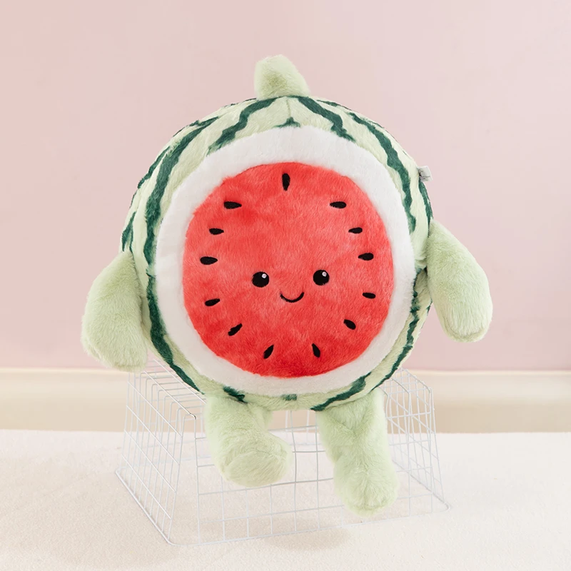 Fruit watermelon plush toys, plush children's gifts cushions pillows to help sleep environmentally friendly gifts for frien