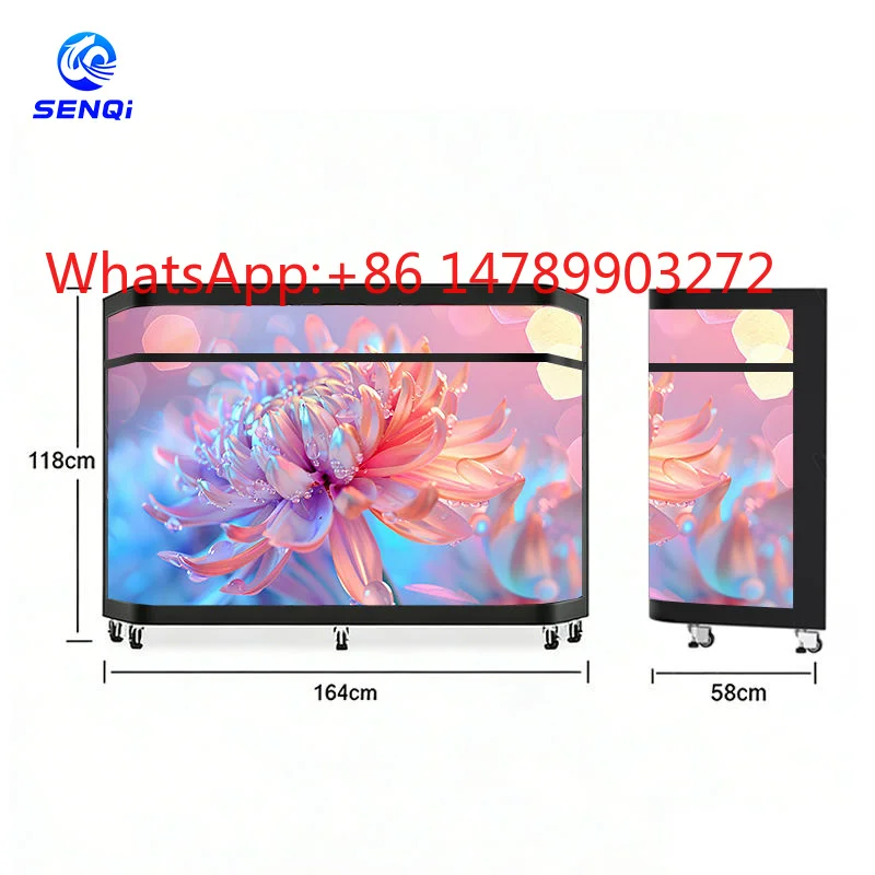 P2 4K HDR10+ LED DJ Booth High Luminance 5-Year Warranty Bar Front Desk Display Screen