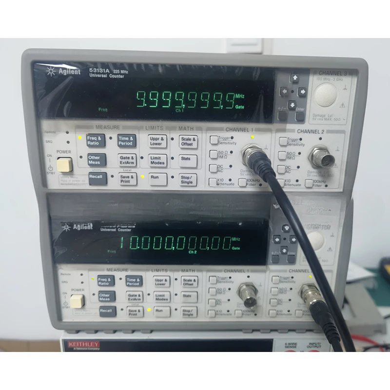 Agilent HP53131A Frequency Meter, high precision digital general purpose counter, up to 200 measurements/sec on GPIB