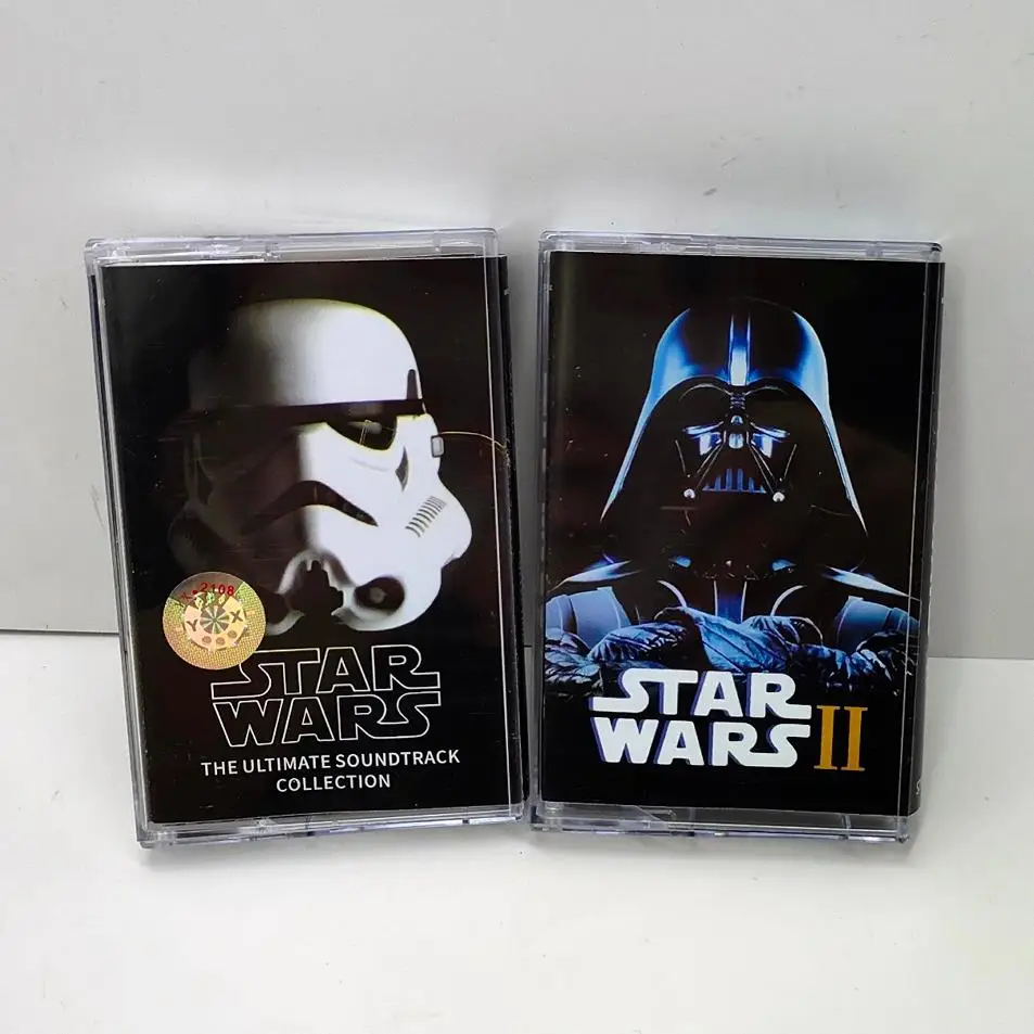 

Star Wars Darth Vader Music Magnetic Tape Kylo Ren Stormtrooper Album Cassettes Cosplay Walkman Car Recorder Soundtracks Box