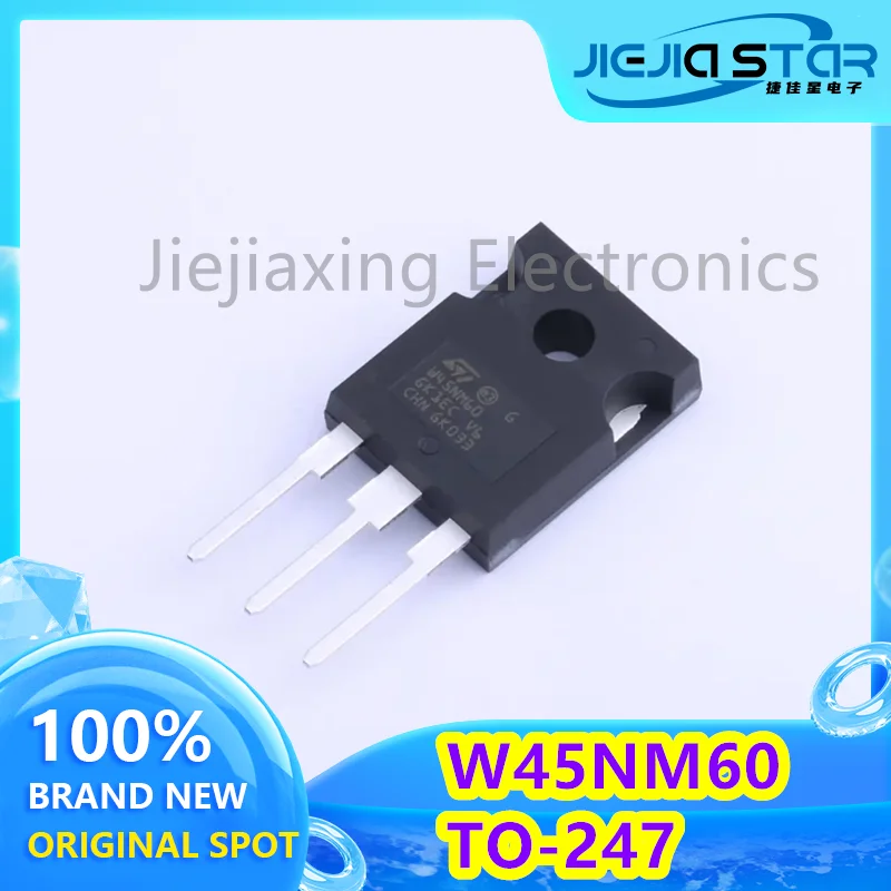 6pcs Free Shipping STW45NM60 W45NM60 100% Brand New & Original Import 600V 45A High Current Field Tube Electronics