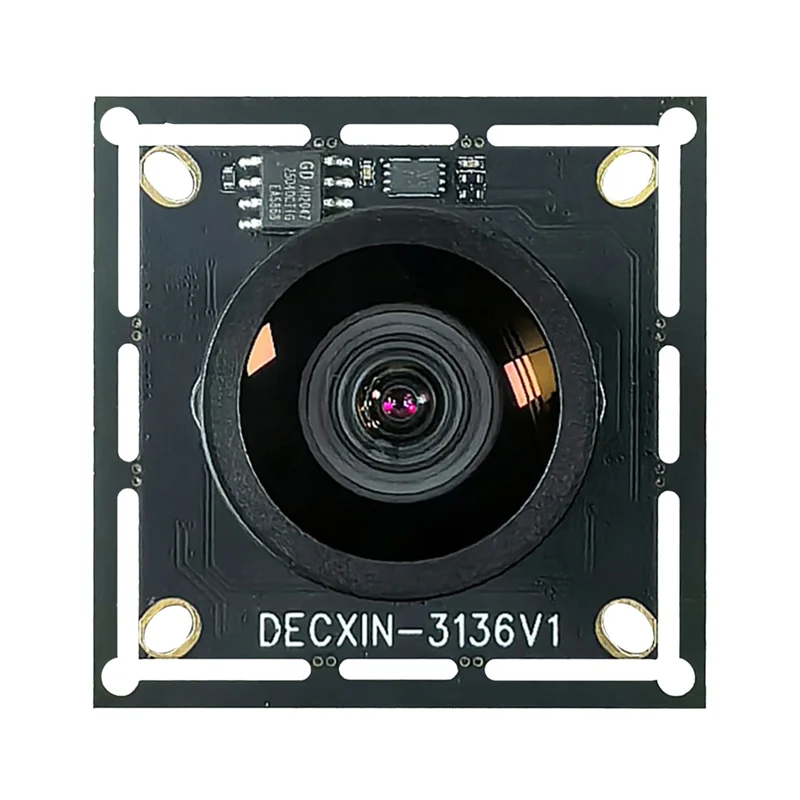 Module de caméra DIGIT-USB 2.0 12MP IMX577 95 °   4K/30Fps grand angle sans distorsion pour la reconnaissance faciale de vidéoconférence