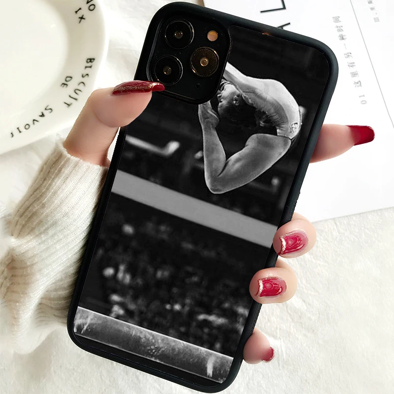 5 5S SE 2020 Phone Cover Case for iPhone 6 6S 7 8 PLUS X XS XR 11 12 13 MINI 14 PRO MAX Rubber Silicone  Sport Gymnastic