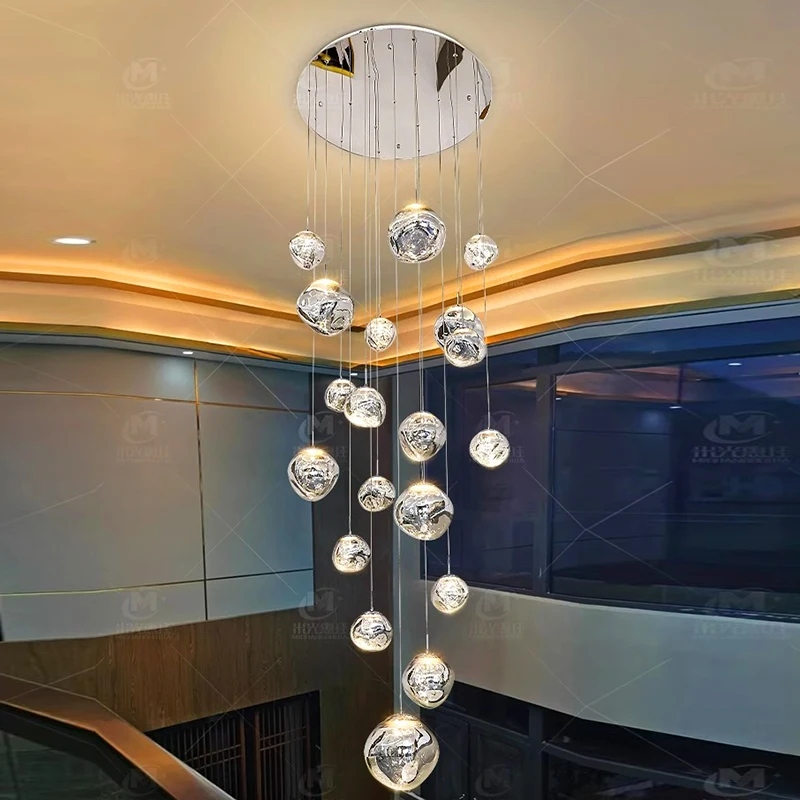

Modern Living Room Dining Room Pendant Lights Ceiling Light Indoor Lighting Nordic Home Decoration Stair Chandelier