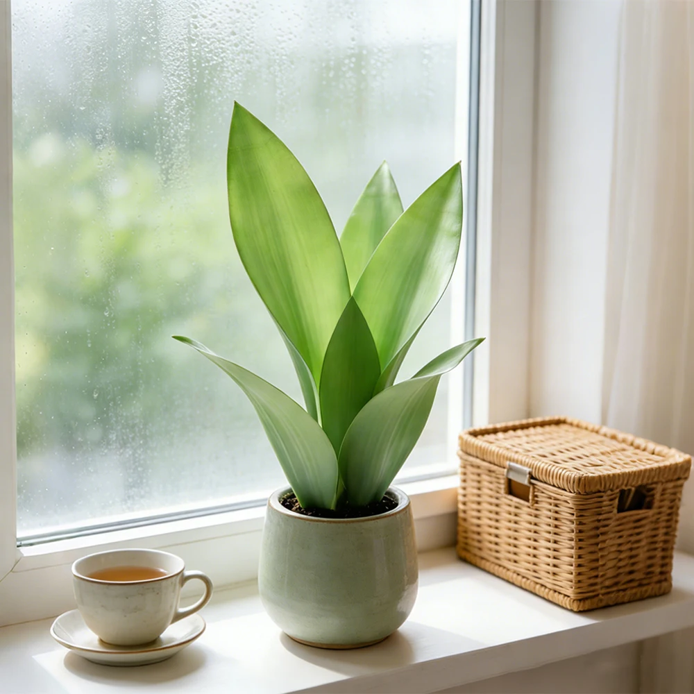 32/37cm Künstliche Schlangenpflanzen, künstliche Tiger-Piran-Sukkulenten, Kunststoff-Sansevieria für Zuhause, Balkon, Büro, Geschenk, Dekoration – Detail 8