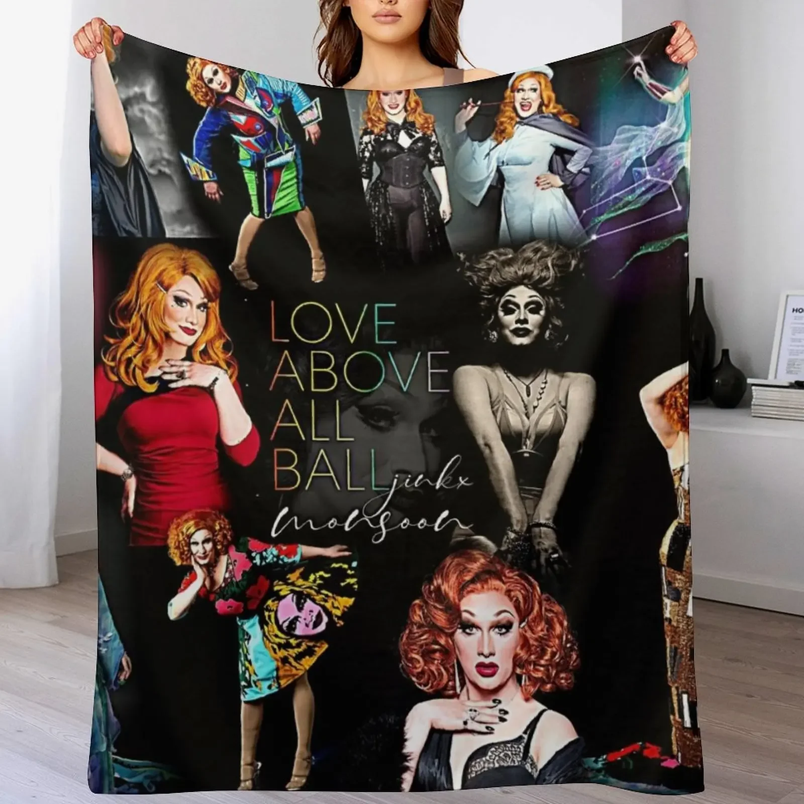 jinkx monsoon Throw Blanket Air Conditioner Soft Blanket for Office Home