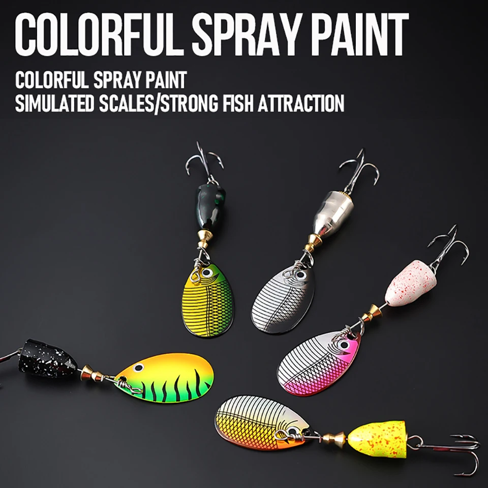 Cuchara WALK FISH – Señuelo de lanzamiento largo con triple